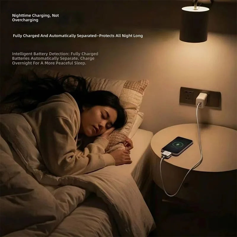 Smart-Auto-Stop-Charging 140W Pop-out USB-C Adapter