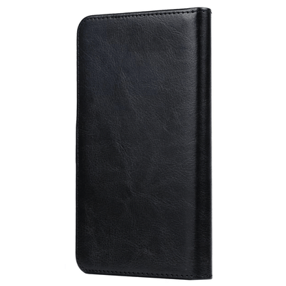 Universal Bible-style Folio Card Slots PU Leather Case for Mobile Phones