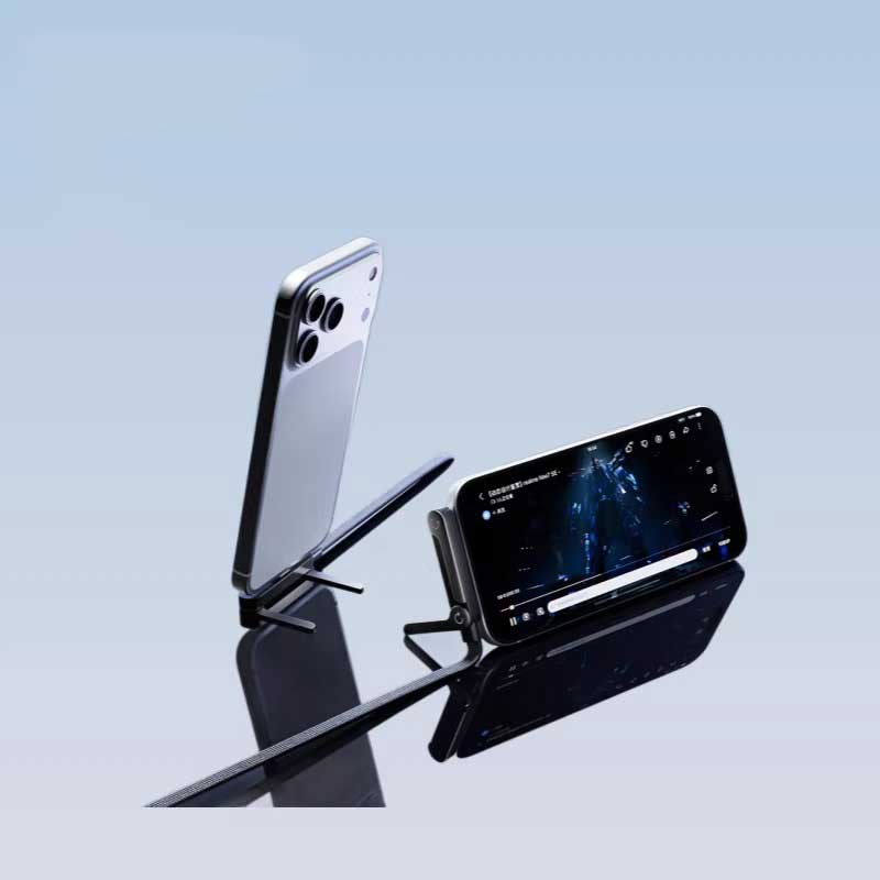 Huimitech Wholesale 240W Braided Type C Fast Charging Cable with Foldable Phone Holder 04