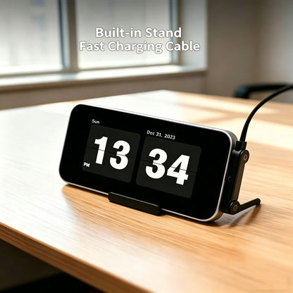 Huimitech Wholesale 240W Braided Type C Fast Charging Cable with Foldable Phone Holder 02