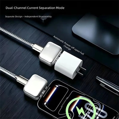 Smart-Auto-Stop-Charging 140W Pop-out USB-C Adapter