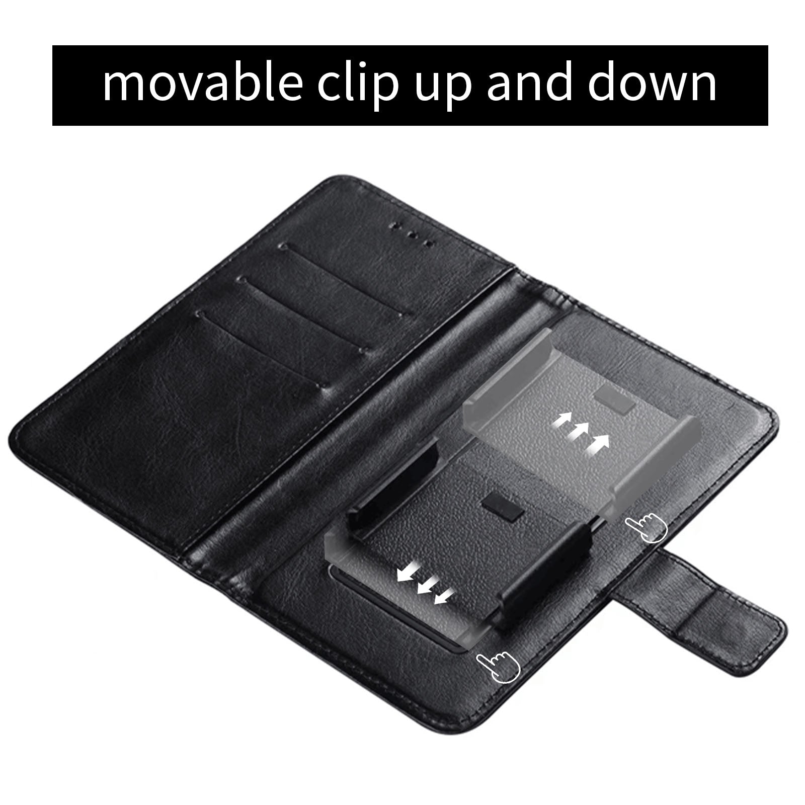 Huimitech Universal Bible-style PU Phone Case 04