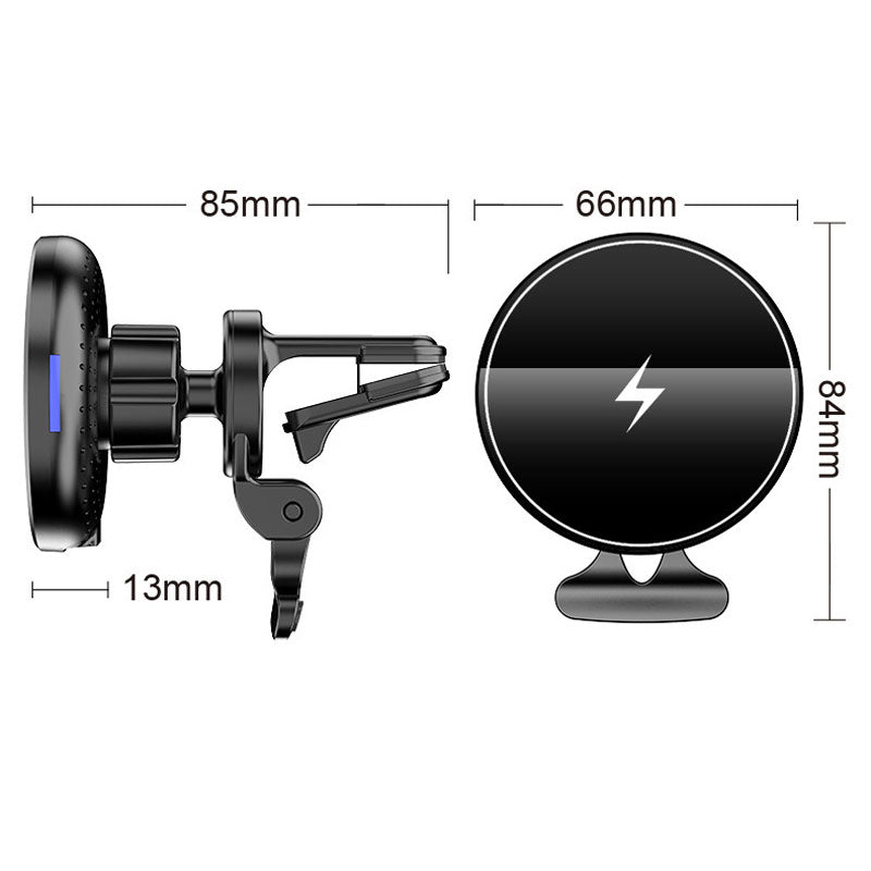 Huimitech MagSafe Car Air Vent Mount WirelessCharger 07