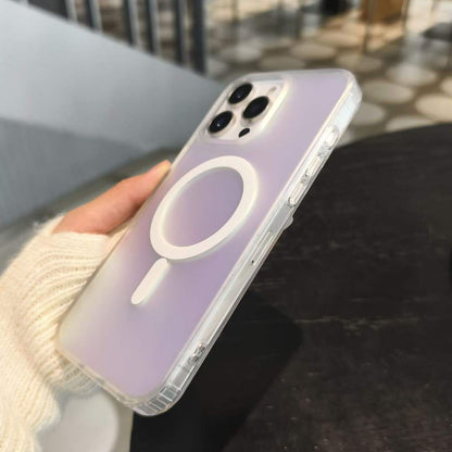 Gradient Color Sunset MagSafe Matte IMD Hard Case for iPhone