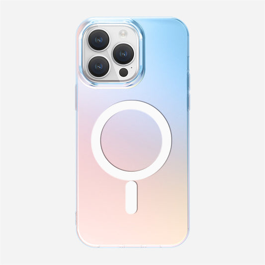 Gradient Color Shining Sunset MagSafe Matte IMD Hard Case for iPhone 16 Pro Max