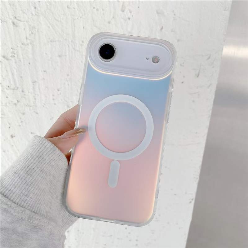 Gradient Color Shining Sunset MagSafe Matte IMD Hard Case for iPhone 17 Air